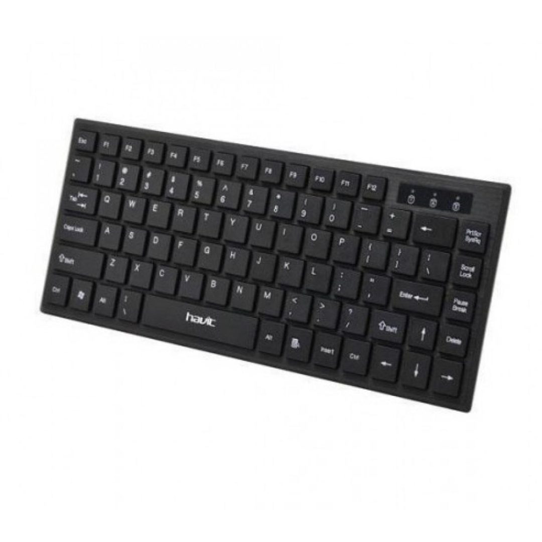 HAVIT KB224 79 KEYS MINI USB KEYBOARD - Vibe Gaming