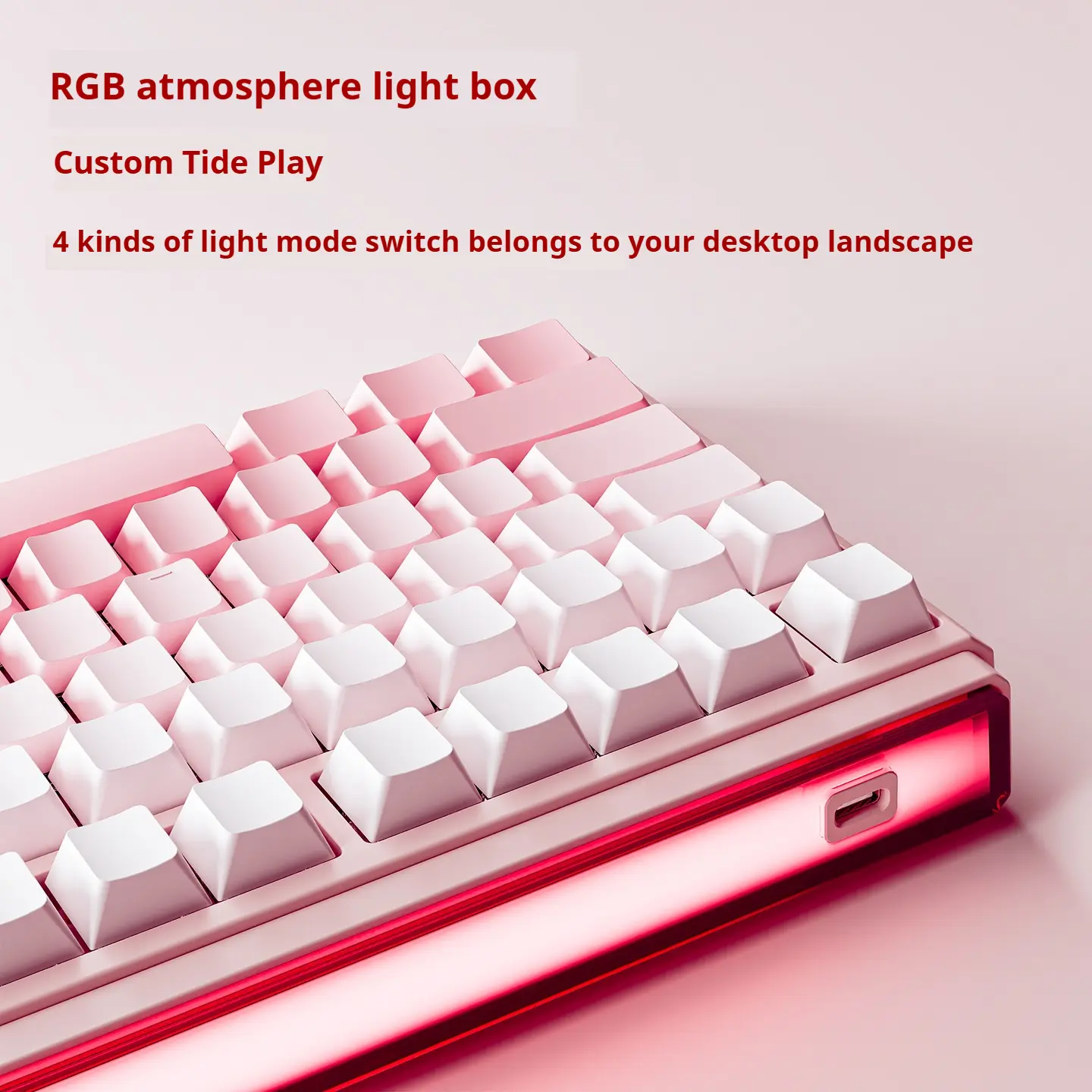 EWEADN DEEP68 HE Side-Engraved RGB Wired Magnetic Switch Gaming Keyboard, White 12 EWEADN DEEP68 HE Side-Engraved RGB Wired Magnetic Switch Gaming Keyboard, White - Image 12