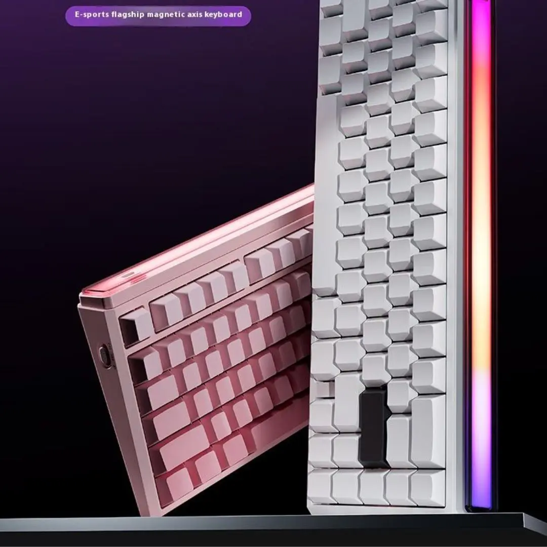 EWEADN DEEP68 HE Side-Engraved RGB Wired Magnetic Switch Gaming Keyboard, White 5 EWEADN DEEP68 HE Side-Engraved RGB Wired Magnetic Switch Gaming Keyboard, White - Image 5