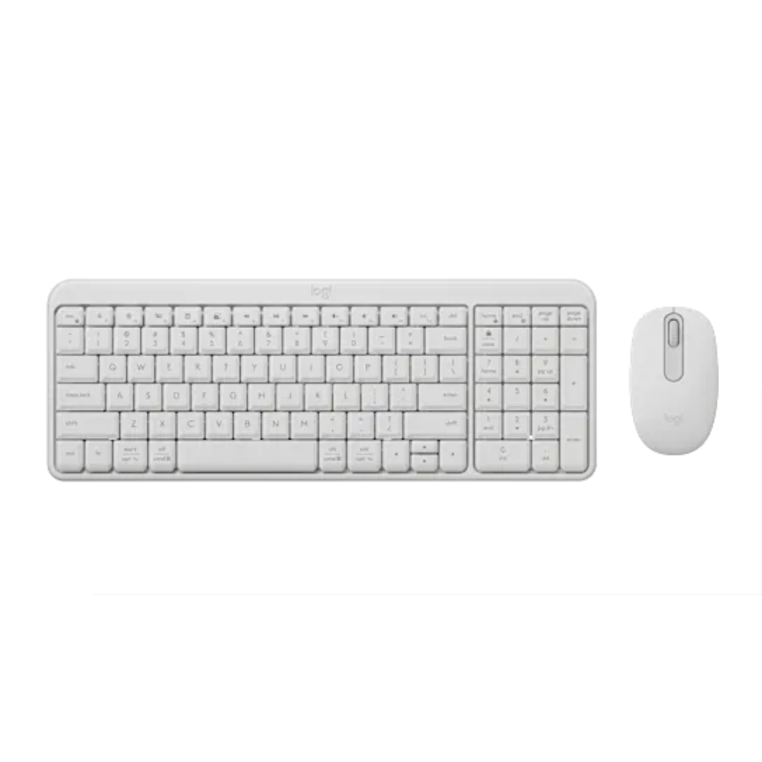 Logitech MK250 Wireless Keyboard Mouse Combo, Off-white 1 Logitech MK250 Wireless Keyboard Mouse Combo, Off-white