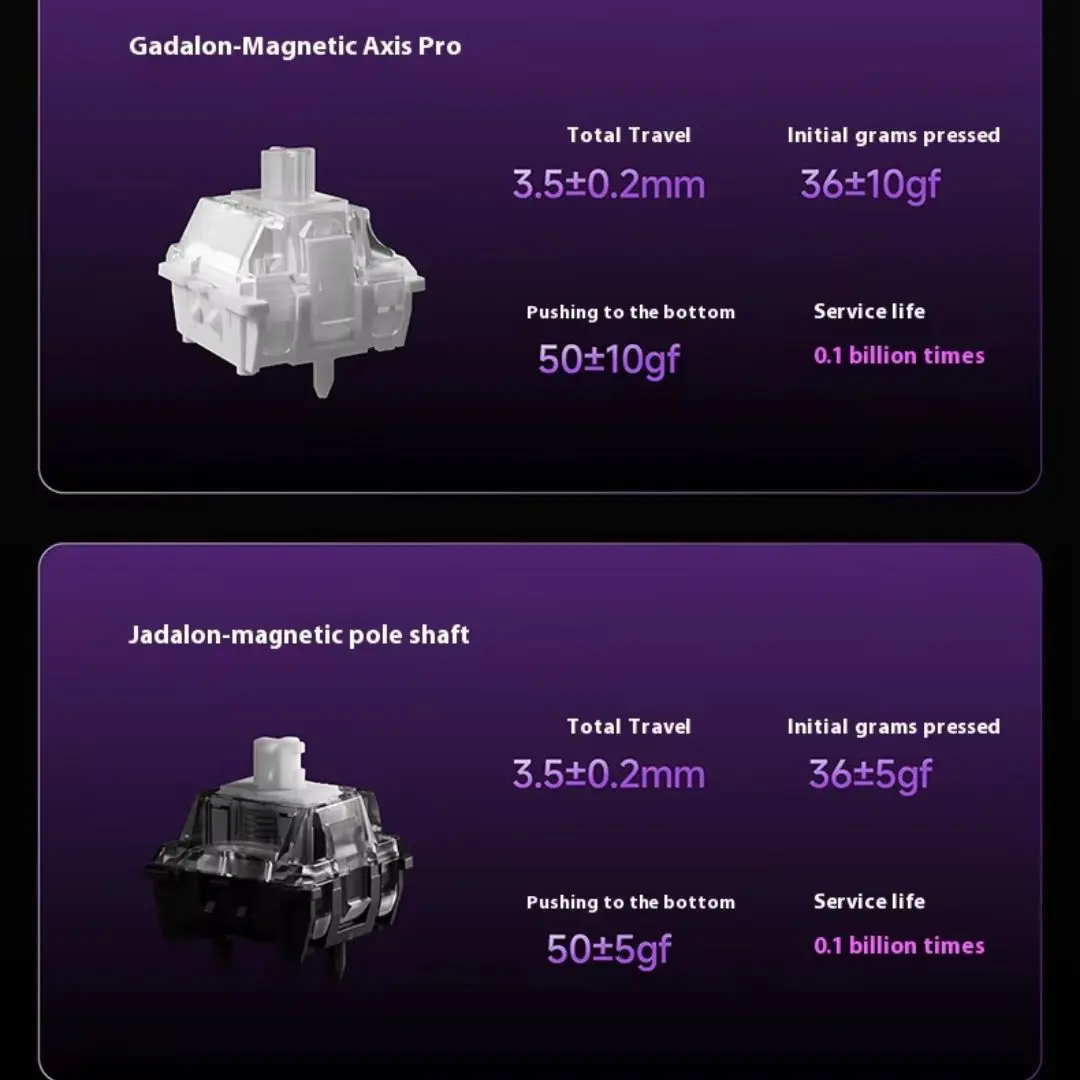 EWEADN DEEP68 HE Side-Engraved RGB Wired Magnetic Switch Gaming Keyboard, White 15 EWEADN DEEP68 HE Side-Engraved RGB Wired Magnetic Switch Gaming Keyboard, White - Image 15