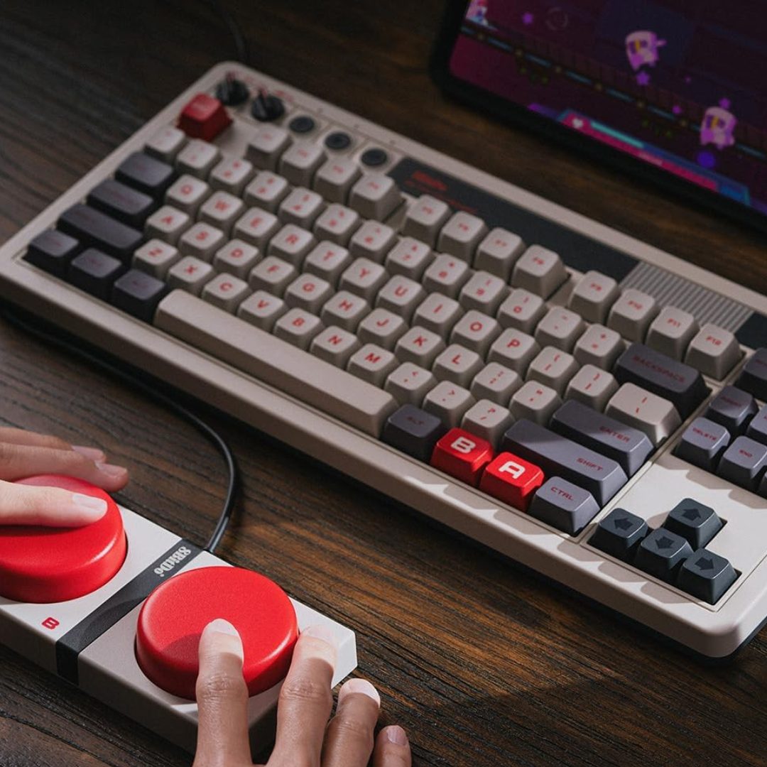 8BitDo Retro Tri-Mode Mechanical Keyboard - Vibe Gaming