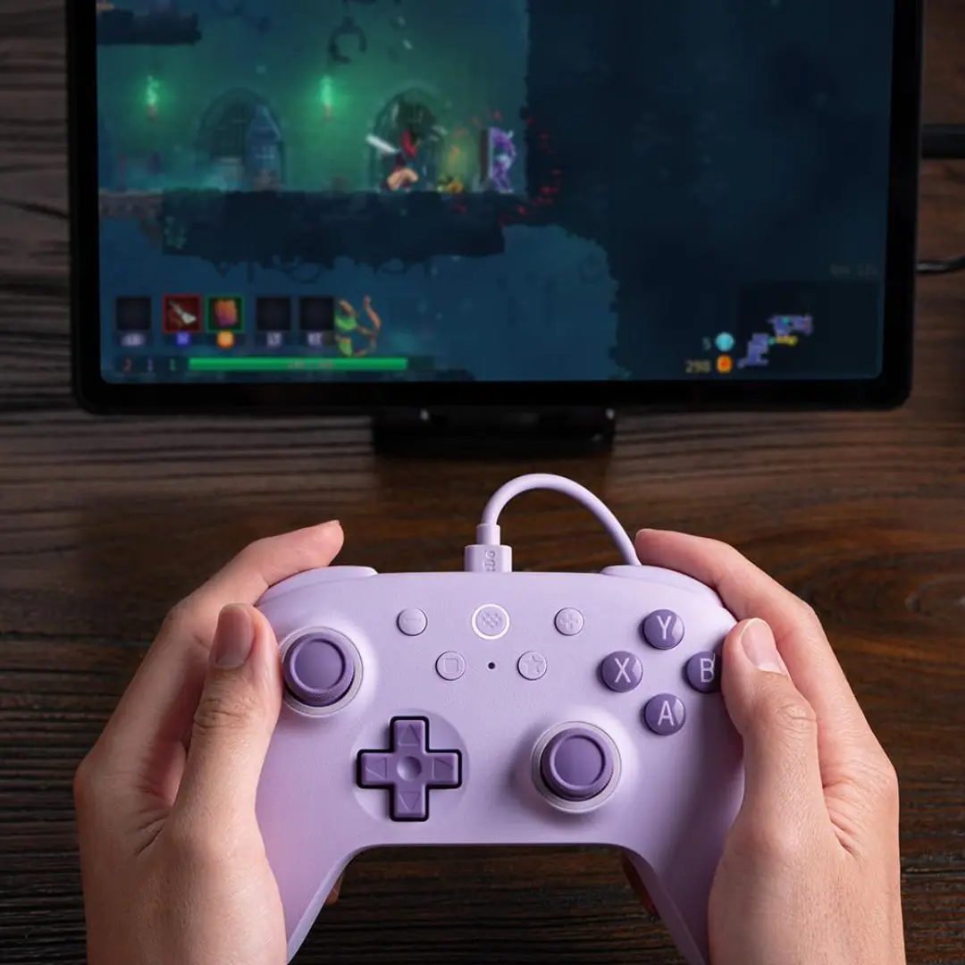 8BitDo Ultimate 2C Wired Gaming Controller, Purple 6 8BitDo Ultimate 2C Wired Gaming Controller, Purple - Image 6