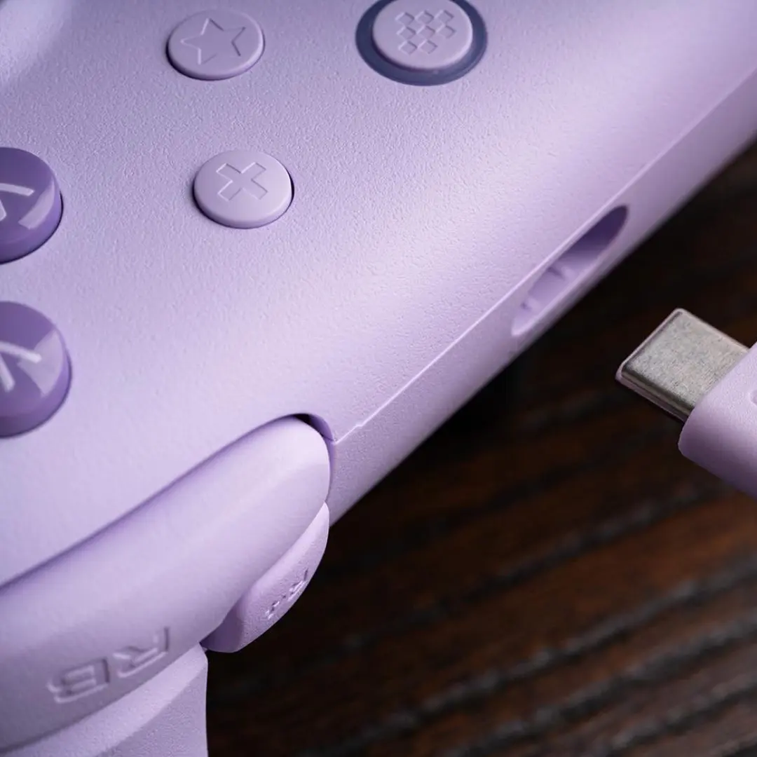 8BitDo Ultimate 2C Wired Gaming Controller, Purple 7 8BitDo Ultimate 2C Wired Gaming Controller, Purple - Image 7