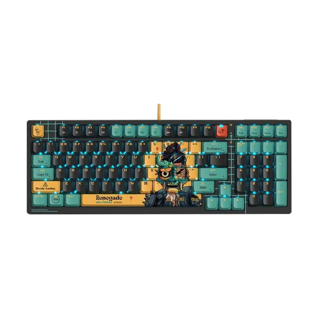 A4Tech Bloody AT98 RGB USB Mechanical Gaming Keyboard, Renegade 1 A4Tech Bloody AT98 RGB USB Mechanical Gaming Keyboard, Renegade