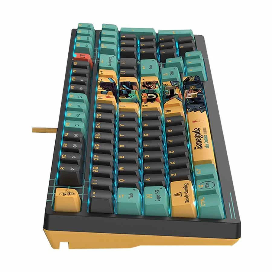 A4Tech Bloody AT98 RGB USB Mechanical Gaming Keyboard, Renegade 5 A4Tech Bloody AT98 RGB USB Mechanical Gaming Keyboard, Renegade - Image 5