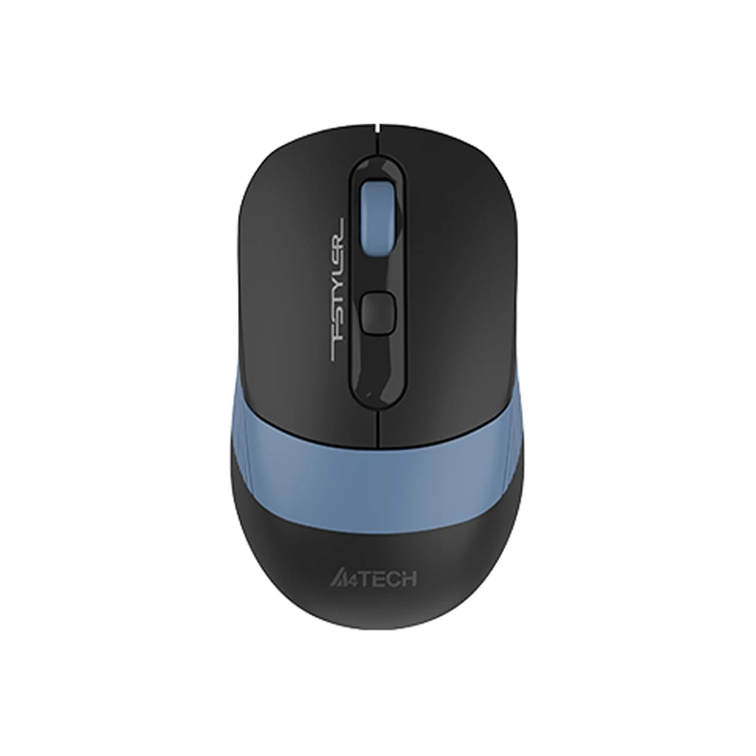 A4TECH FSTYLER FB10CS Silent Multimode Rechargeable Wireless Mouse, Ash Blue 1 A4TECH FSTYLER FB10CS Silent Multimode Rechargeable Wireless Mouse, Ash Blue