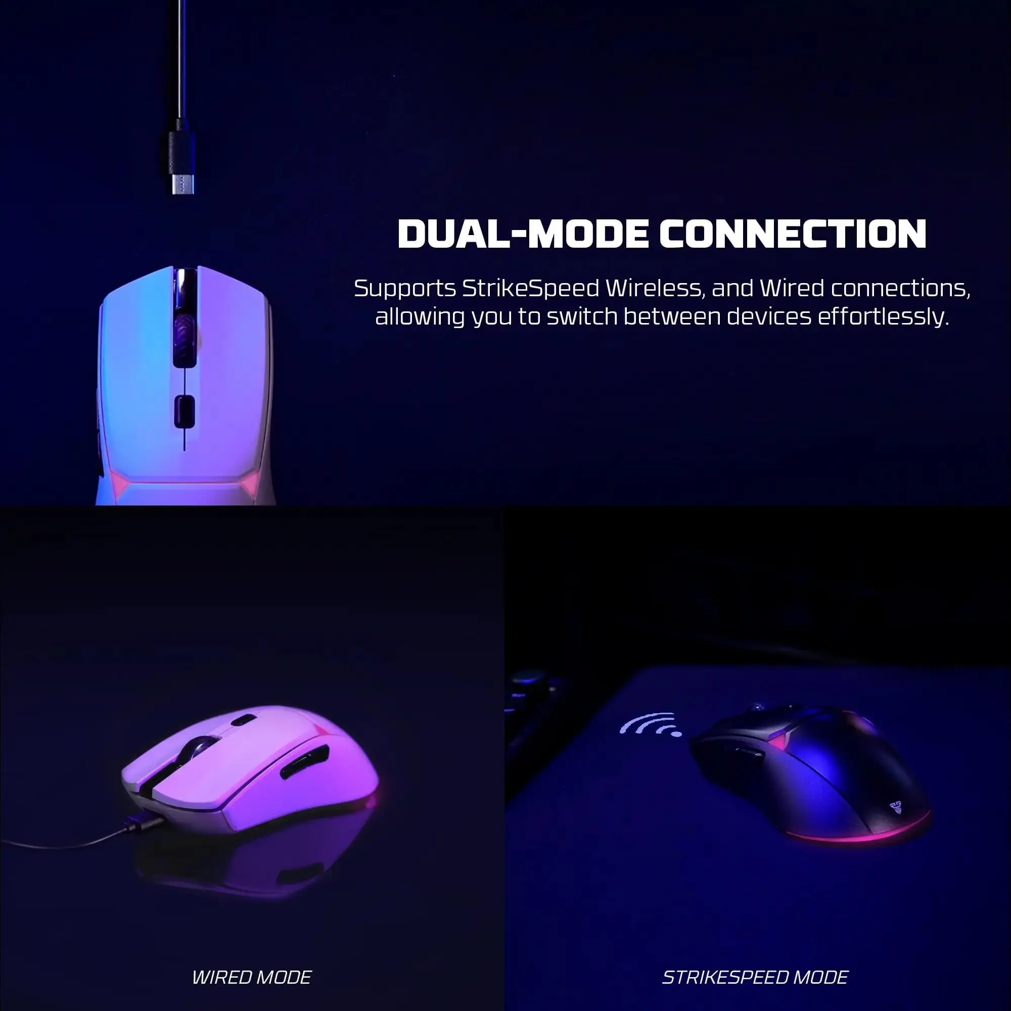 FANTECH WG7V2 CRYPTO II Wireless Gaming Mouse 7 FANTECH WG7V2 CRYPTO II Wireless Gaming Mouse - Image 7