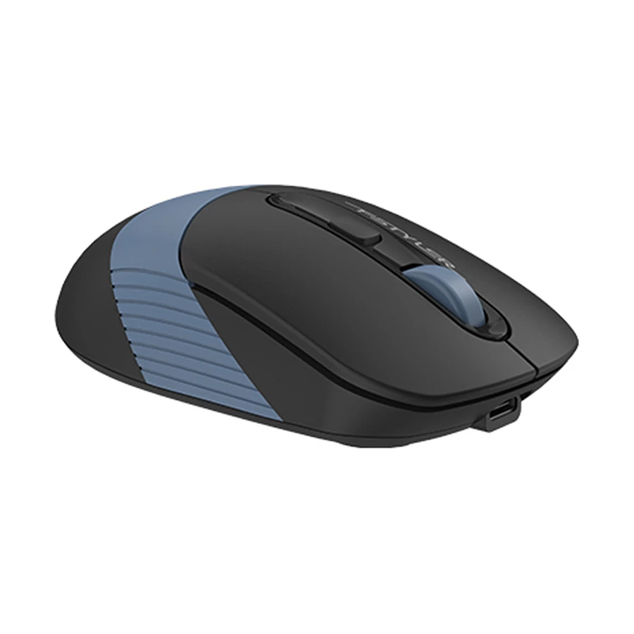 A4TECH FSTYLER FB10CS Silent Multimode Rechargeable Wireless Mouse, Ash Blue 2 A4TECH FSTYLER FB10CS Silent Multimode Rechargeable Wireless Mouse, Ash Blue - Image 2