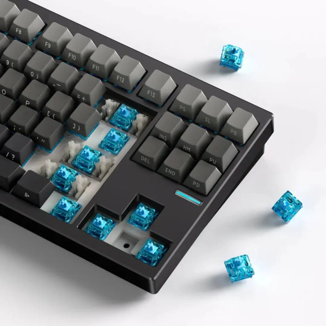 MCHOSE GX87S Aluminum Mechanical Keyboard 6 MCHOSE GX87S Aluminum Mechanical Keyboard - Image 6