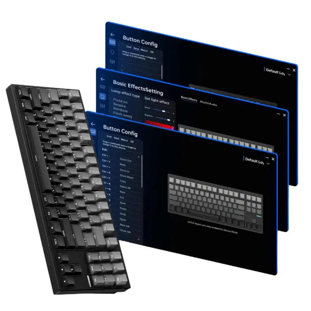 MCHOSE GX87S Aluminum Mechanical Keyboard 9 MCHOSE GX87S Aluminum Mechanical Keyboard - Image 9