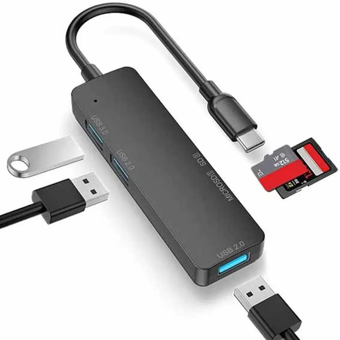 HAVIT HB43 5 IN 1 USB TYPE-C HUB 5 HAVIT HB43 5 IN 1 USB TYPE-C HUB - Image 5