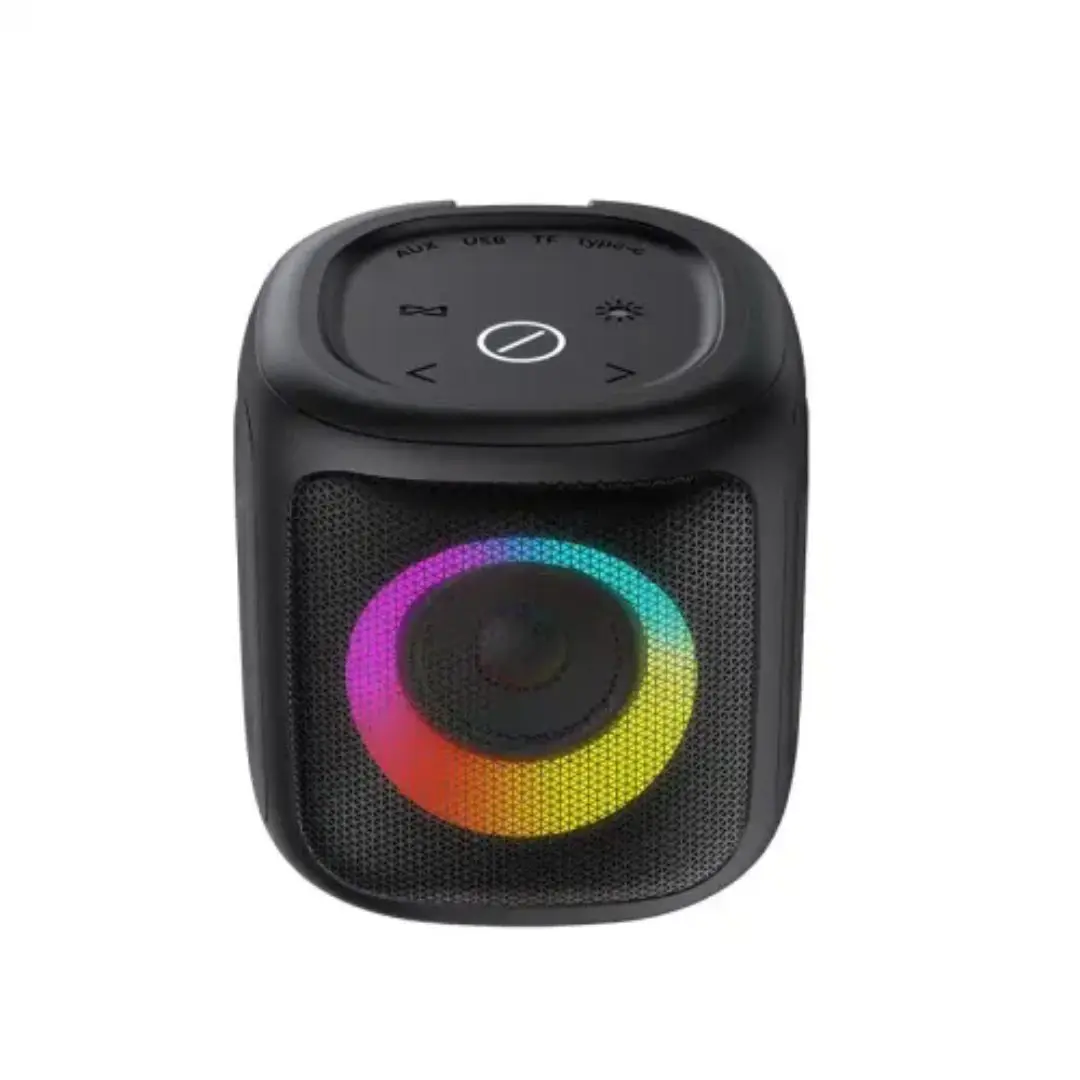 Havit SK876BT Colorful RGB Light Portable Bluetooth Speaker 4 Havit SK876BT Colorful RGB Light Portable Bluetooth Speaker - Image 4