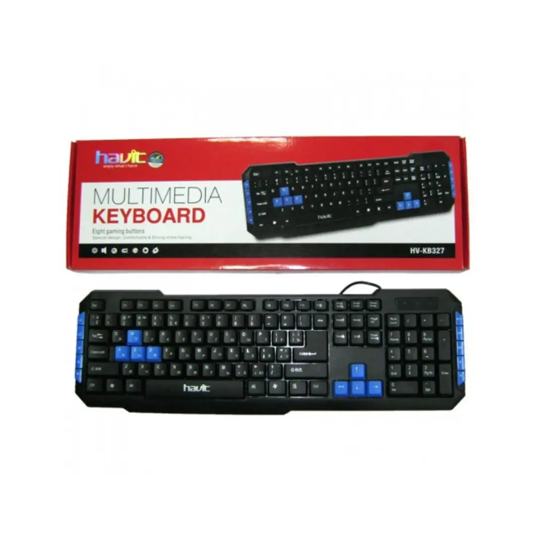 HAVIT HV-KB327 Multimedia Keyboard 5 HAVIT HV-KB327 Multimedia Keyboard - Image 5