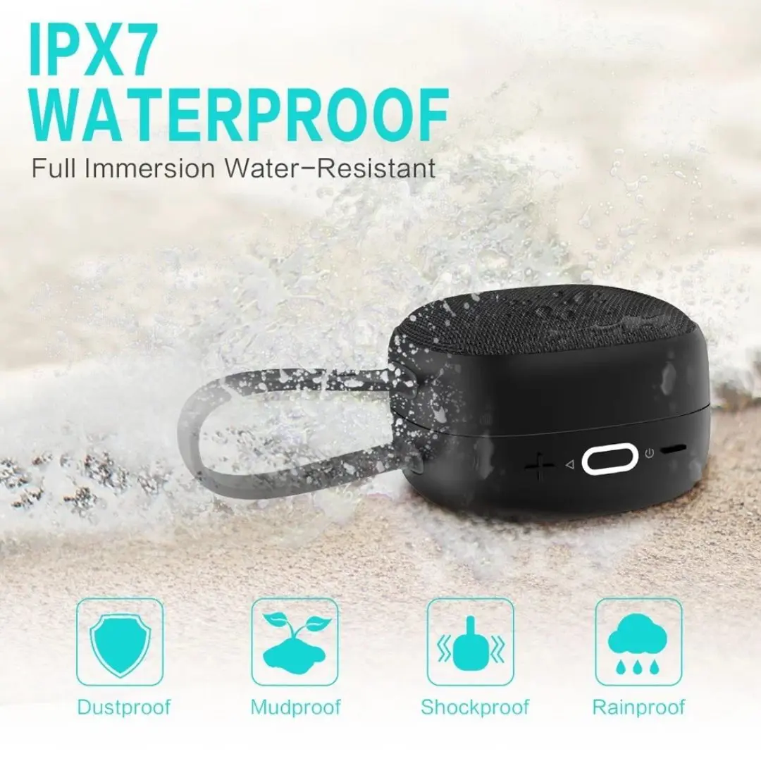 HAVIT E5 Waterproof Bluetooth Speakers with 4000mAh Power Bank 3 HAVIT E5 Waterproof Bluetooth Speakers with 4000mAh Power Bank - Image 3