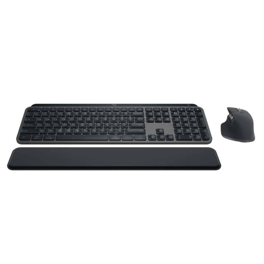 Logitech MX Keys S Wireless Keyboard Mouse Combo, Graphite 2 Logitech MX Keys S Wireless Keyboard Mouse Combo, Graphite - Image 2