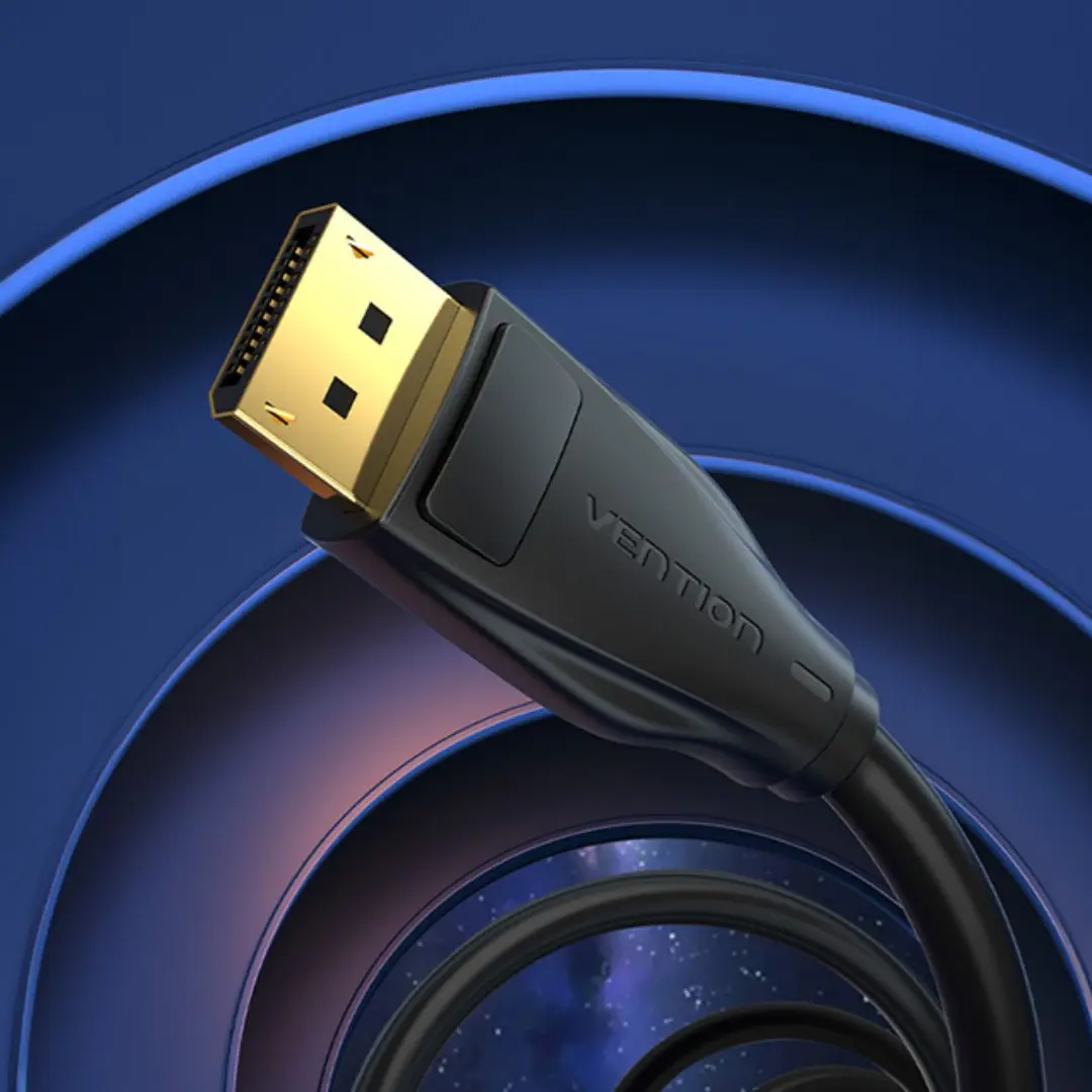 Vention HCDBI 8K DisplayPort 1.4 Cable - 3m 5 Vention HCDBI 8K DisplayPort 1.4 Cable - 3m - Image 5
