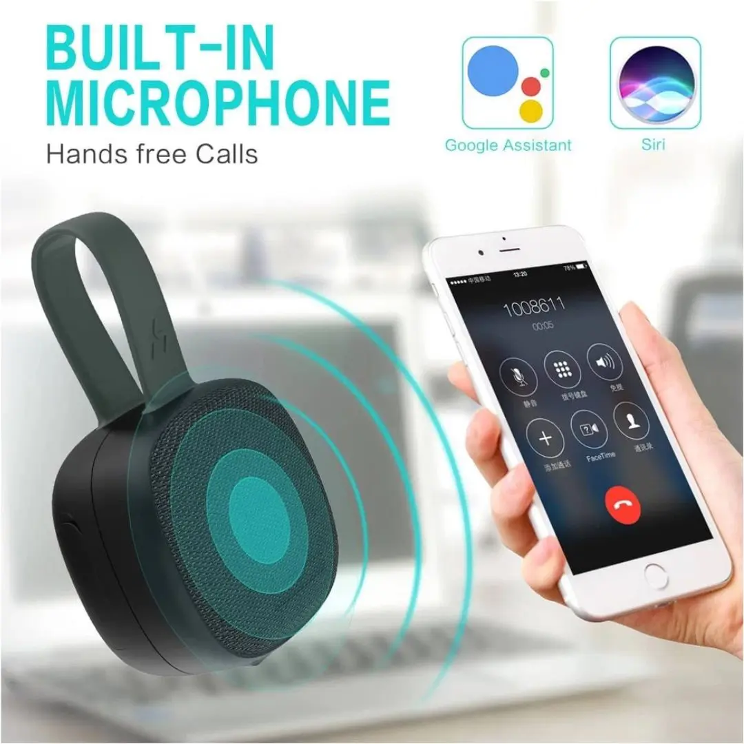 HAVIT E5 Waterproof Bluetooth Speakers with 4000mAh Power Bank 4 HAVIT E5 Waterproof Bluetooth Speakers with 4000mAh Power Bank - Image 4