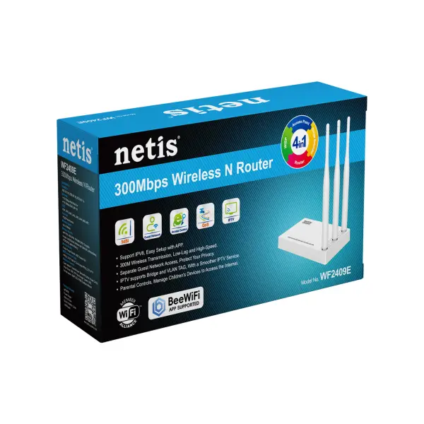 Netis WF2409E 300Mbps Multi-Mode Wireless Router - Vibe Gaming