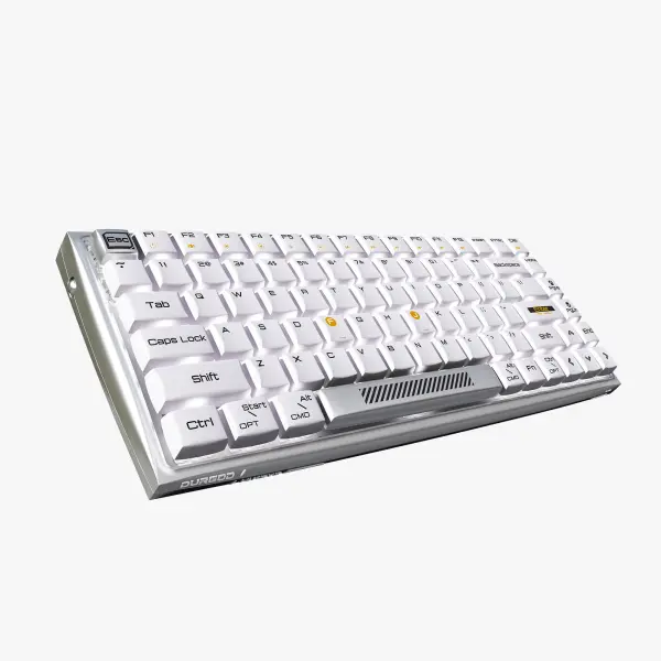 Durgod K710 Hi Keys Ergonomic Keycaps Wireless Mechanical Keyboard ...
