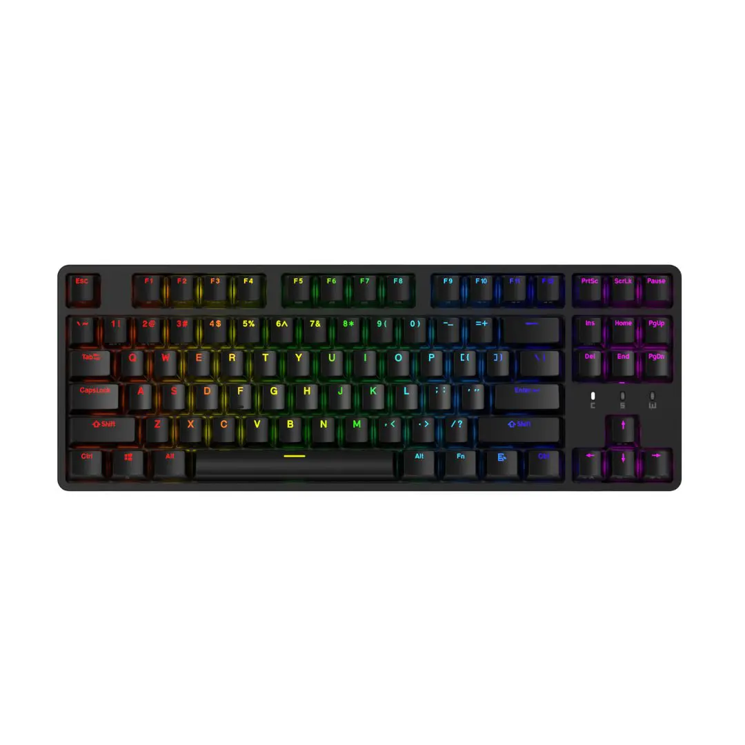 Durgod Cavalry 87w Hot-Swappable RGB Tri-Mode Wireless Mechanical Keyboard 1 Durgod Cavalry 87w Hot-Swappable RGB Tri-Mode Wireless Mechanical Keyboard