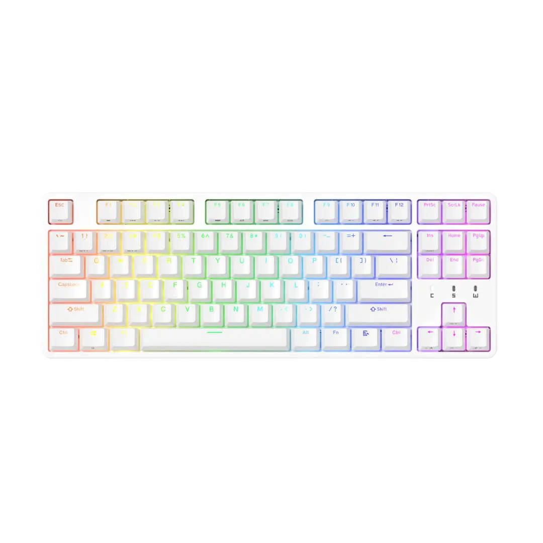 Durgod Cavalry 87w Hot-Swappable RGB Tri-Mode Wireless Mechanical Keyboard 2 Durgod Cavalry 87w Hot-Swappable RGB Tri-Mode Wireless Mechanical Keyboard - Image 2