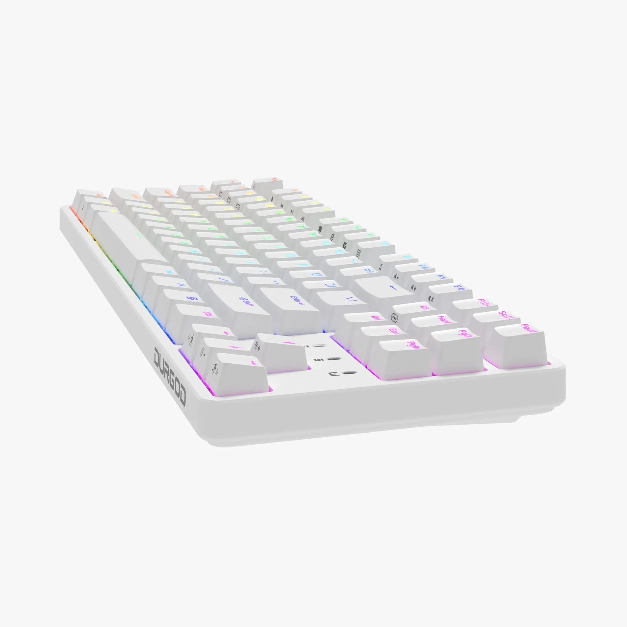 Durgod Cavalry 87w Hot-Swappable RGB Tri-Mode Wireless Mechanical Keyboard 5 Durgod Cavalry 87w Hot-Swappable RGB Tri-Mode Wireless Mechanical Keyboard - Image 5