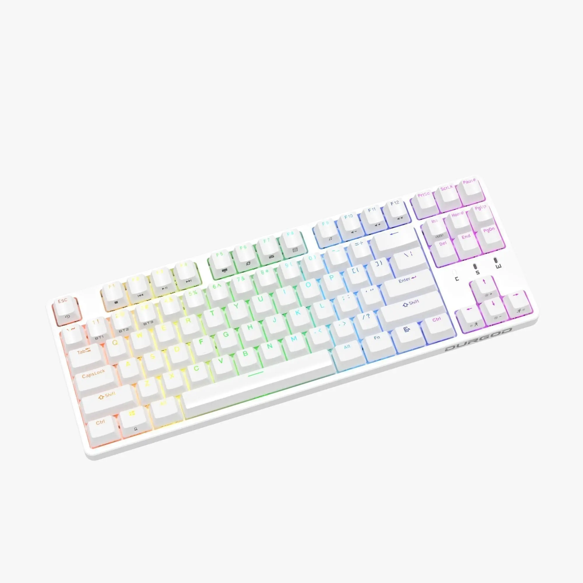 Durgod Cavalry 87w Hot-Swappable RGB Tri-Mode Wireless Mechanical Keyboard 4 Durgod Cavalry 87w Hot-Swappable RGB Tri-Mode Wireless Mechanical Keyboard - Image 4