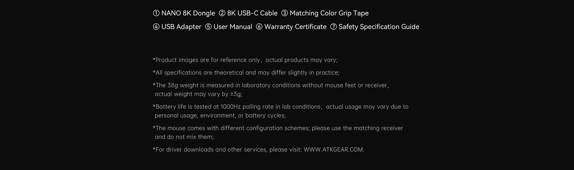 ATK Blazing Sky F1 V2 Ultimate Series Esports Wireless Mouse 19 4 aad894ba 219c 4f57 a976 de61bf