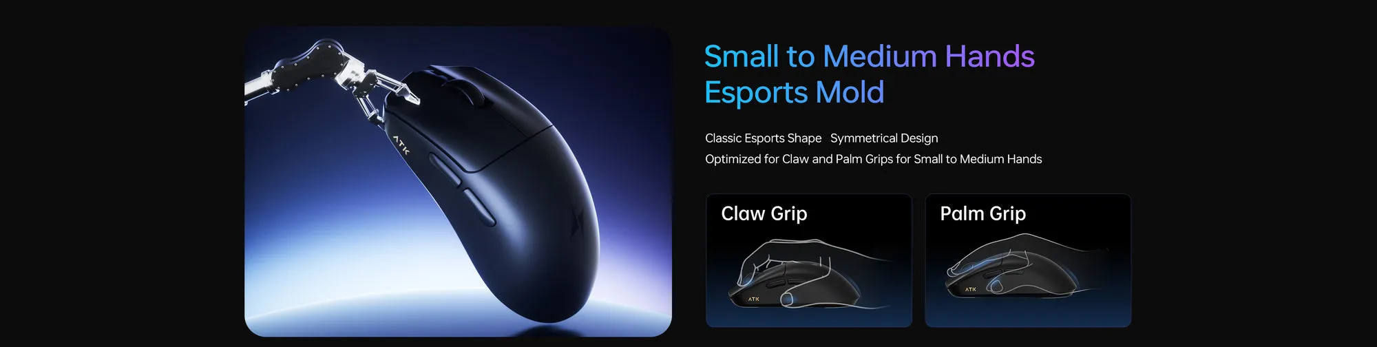 ATK Blazing Sky F1 V2 Ultimate Series Esports Wireless Mouse 7 ATK F1 V2 PC 03