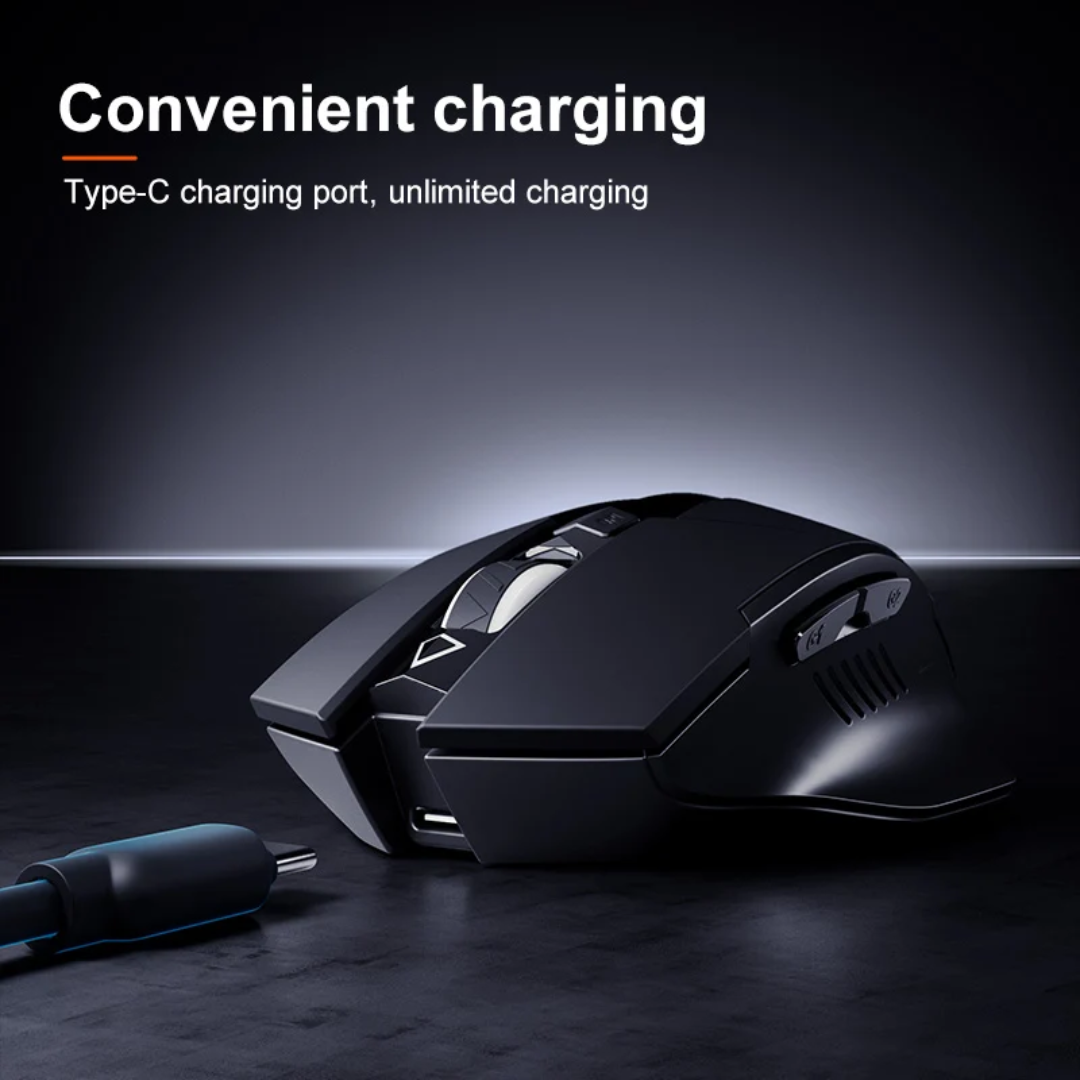 Inphic F1 2.4G Wireless Office Mouse, Gray 2 Inphic F1 2.4G Wireless Office Mouse, Gray - Image 2