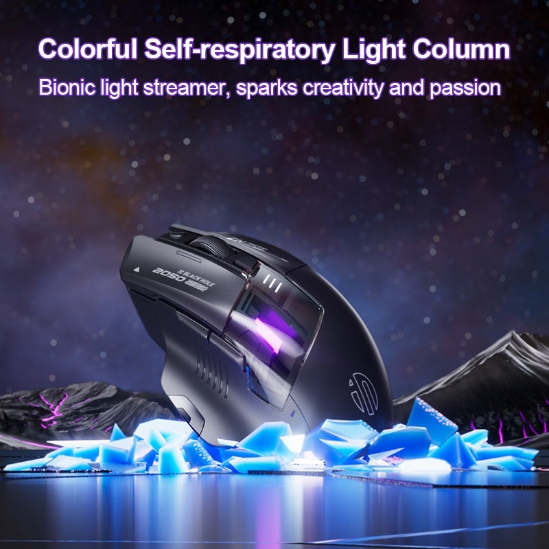 Inphic A9 Explorer V2 Bluetooth and 2.4G Wireless Mouse 4 Inphic A9 Explorer V2 Bluetooth and 2.4G Wireless Mouse - Image 4