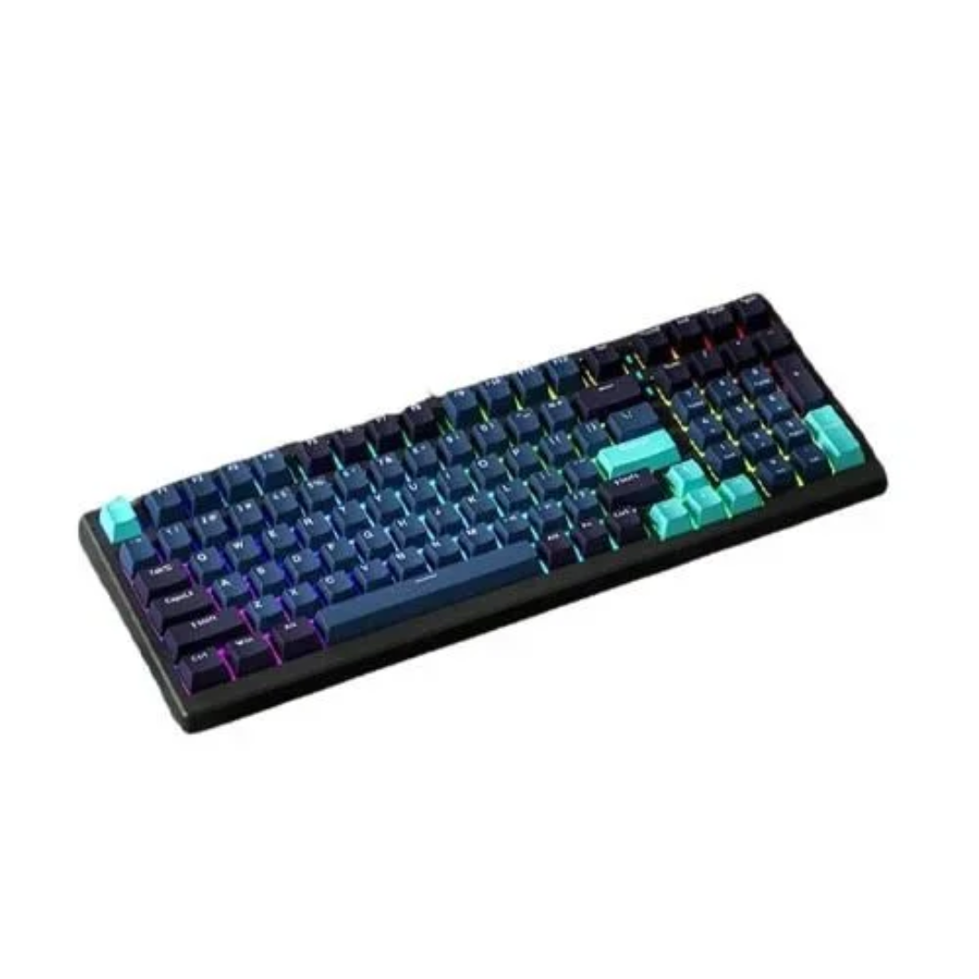 Xinmeng K980 Tri-mode Hot-Swappable Mechanical Keyboard, Dark Sea Blue 1 Xinmeng K980 Tri-mode Hot-Swappable Mechanical Keyboard, Dark Sea Blue