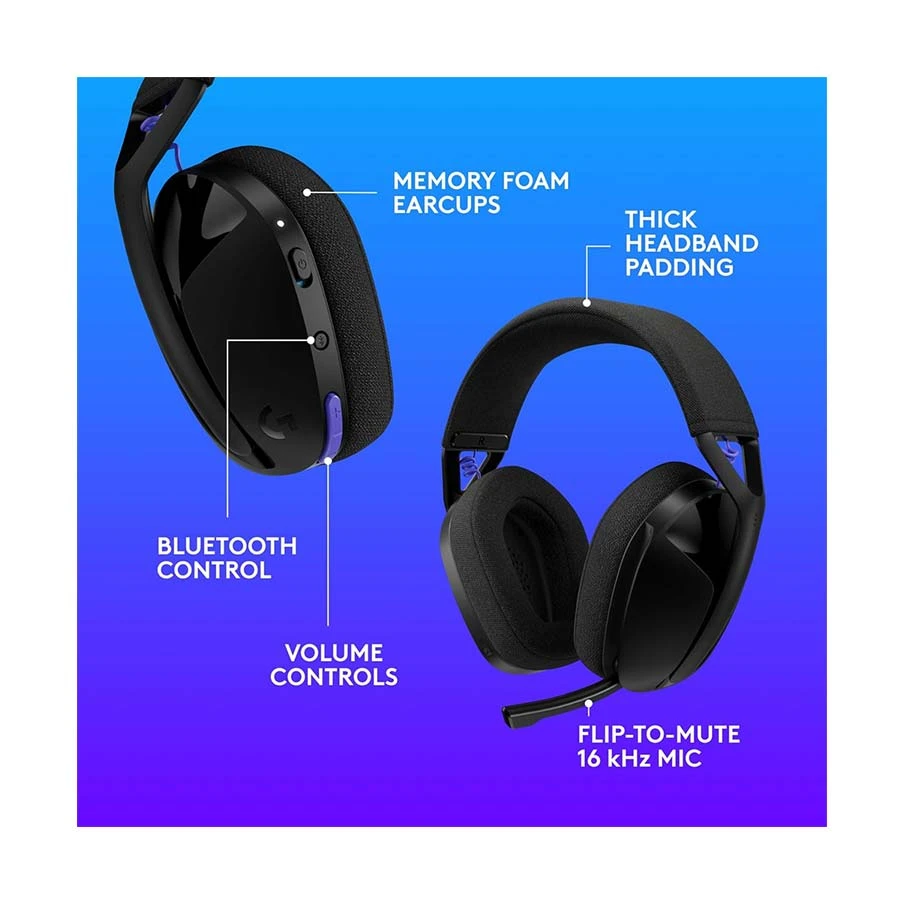 Logitech G321 LIGHTSPEED Wireless Gaming Headphone 8 Logitech G321 LIGHTSPEED Wireless Gaming Headphone - Image 8