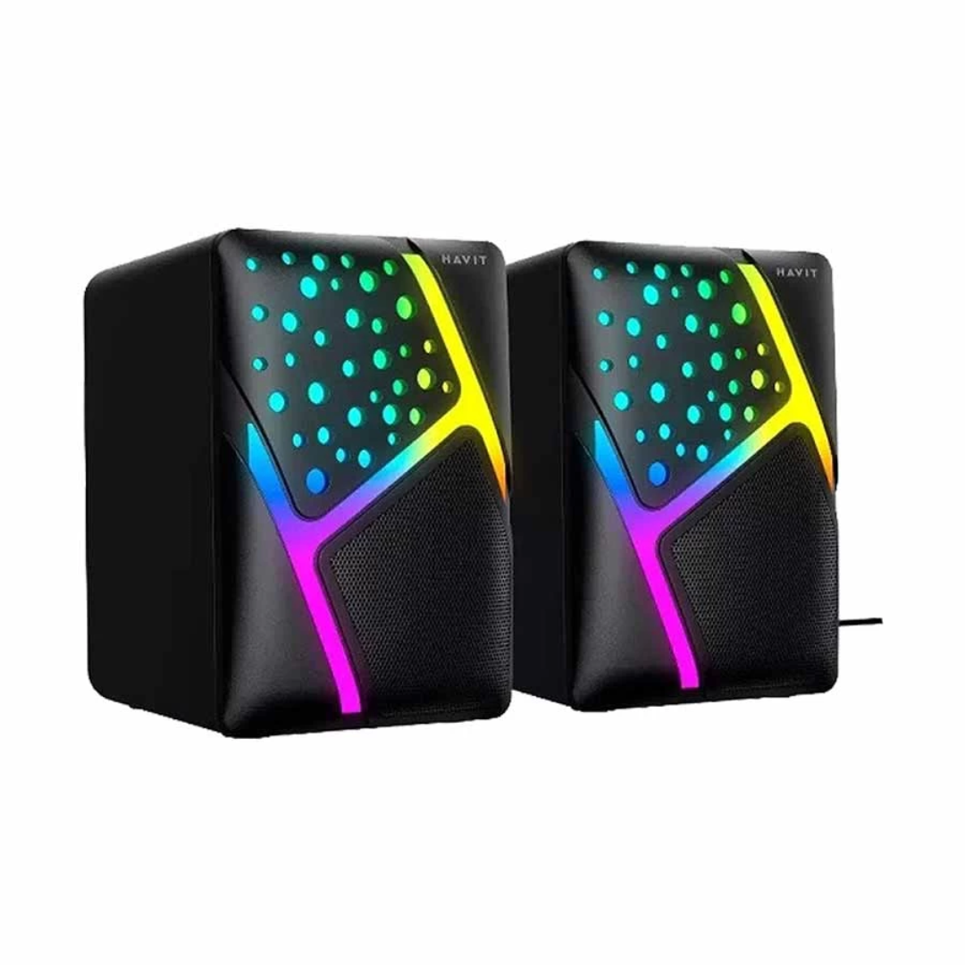 Havit SK763 2.0 RGB Gaming USB Speaker 2 Havit SK763 2.0 RGB Gaming USB Speaker - Image 2