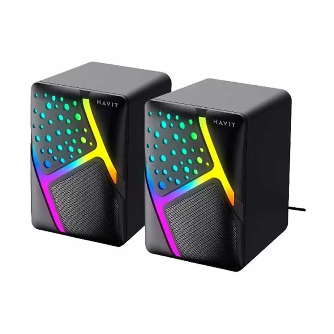 Havit SK763 2.0 RGB Gaming USB Speaker 3 Havit SK763 2.0 RGB Gaming USB Speaker - Image 3