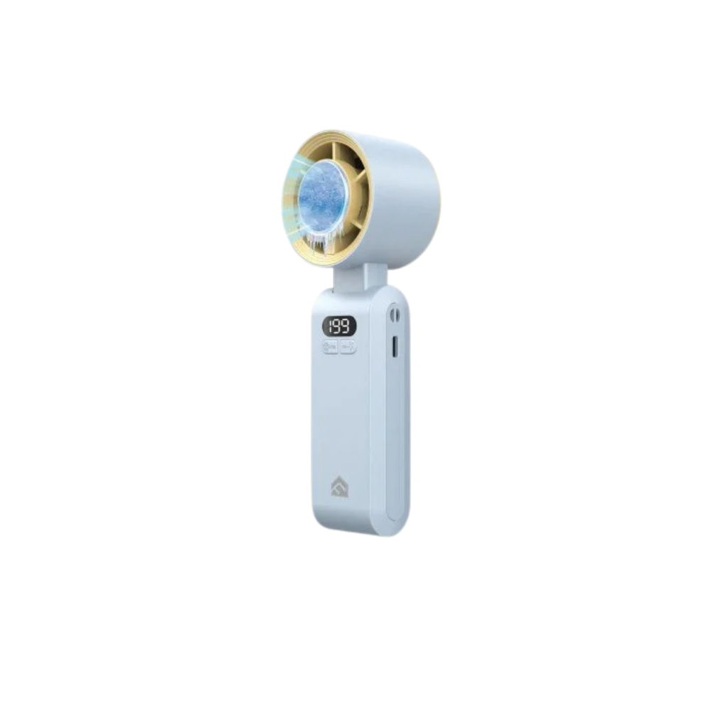 FANTECH PAC6 ICE Cooling Plated Portable Mini Charger Fan 2 FANTECH PAC6 ICE Cooling Plated Portable Mini Charger Fan - Image 2