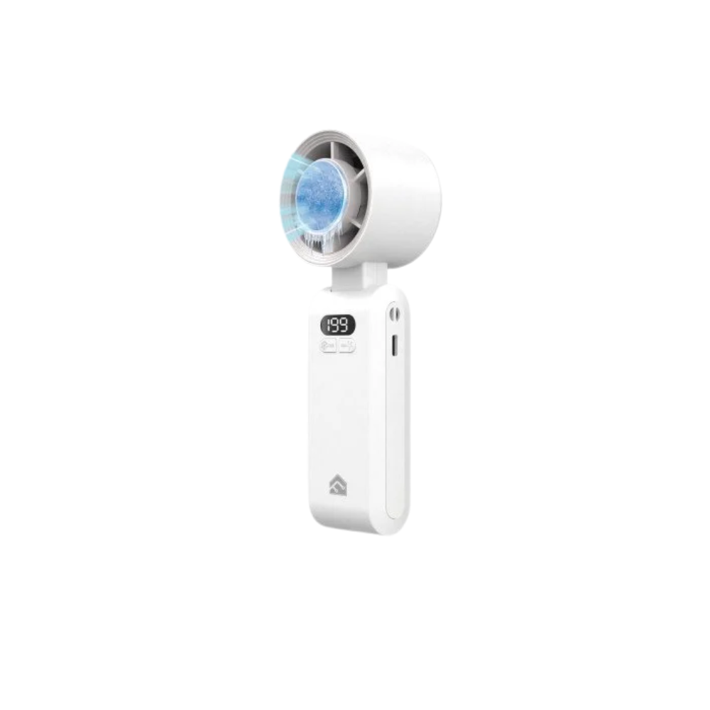 FANTECH PAC6 ICE Cooling Plated Portable Mini Charger Fan 1 FANTECH PAC6 ICE Cooling Plated Portable Mini Charger Fan