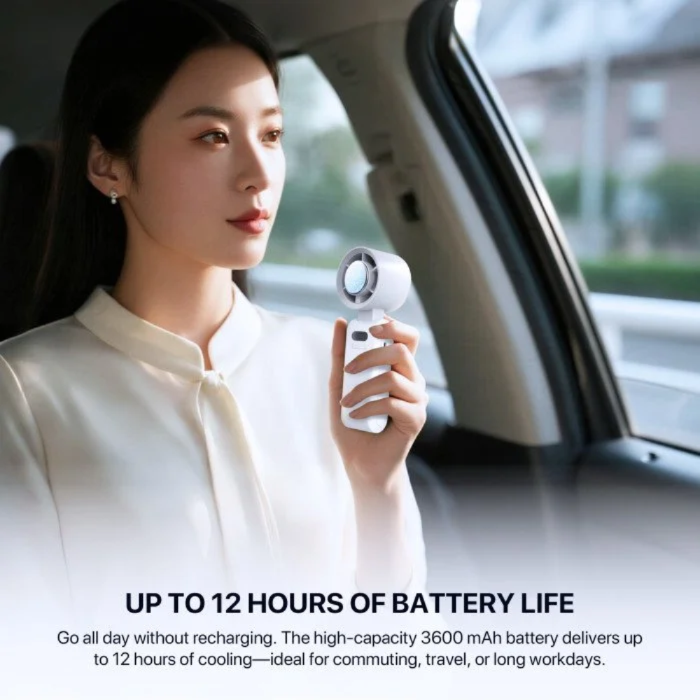 FANTECH PAC6 ICE Cooling Plated Portable Mini Charger Fan 10 FANTECH PAC6 ICE Cooling Plated Portable Mini Charger Fan - Image 10