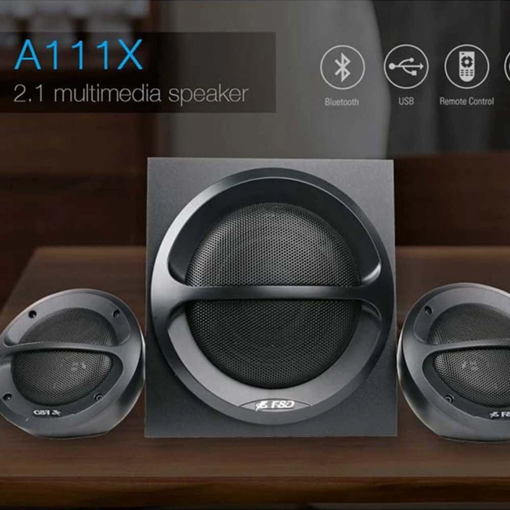 F&D A111X 2.1 Channel Multimedia Bluetooth Speakers 3 F&D A111X 2.1 Channel Multimedia Bluetooth Speakers - Image 3