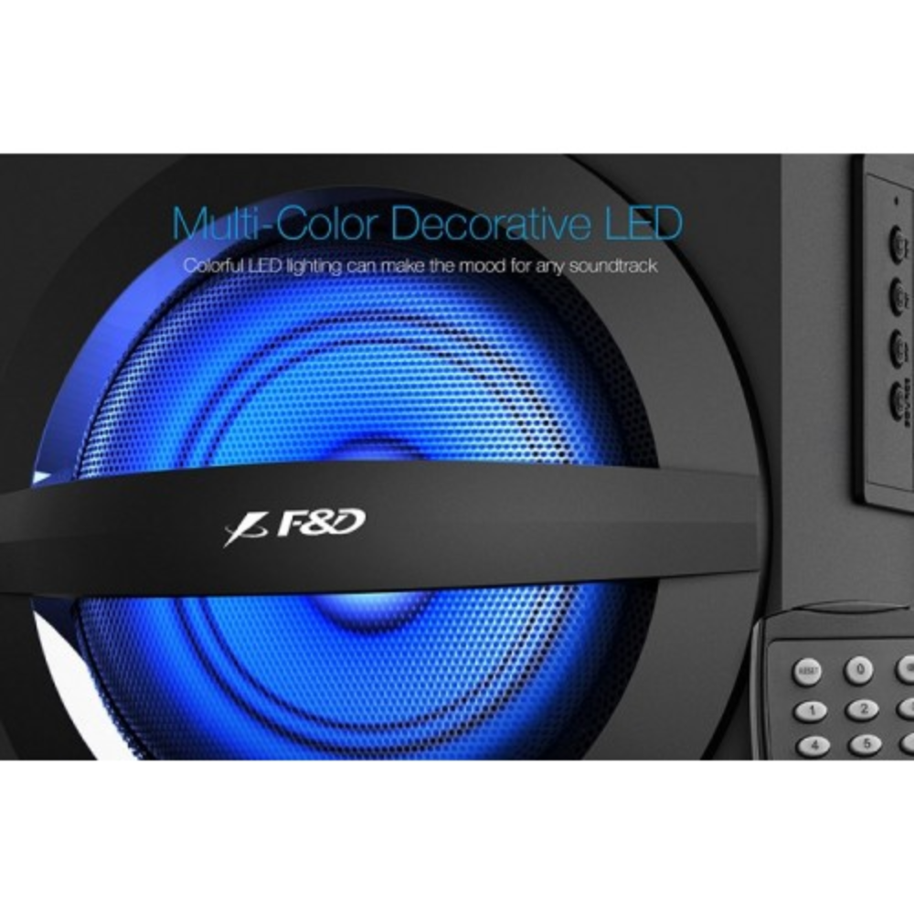 F&D A140X 2.1 Channel Multimedia Bluetooth Speaker 4 F&D A140X 2.1 Channel Multimedia Bluetooth Speaker - Image 4
