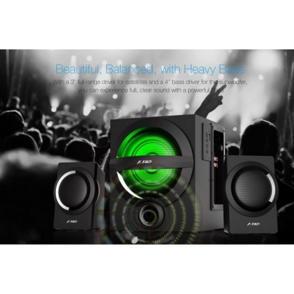 F&D A140X 2.1 Channel Multimedia Bluetooth Speaker 2 F&D A140X 2.1 Channel Multimedia Bluetooth Speaker - Image 2