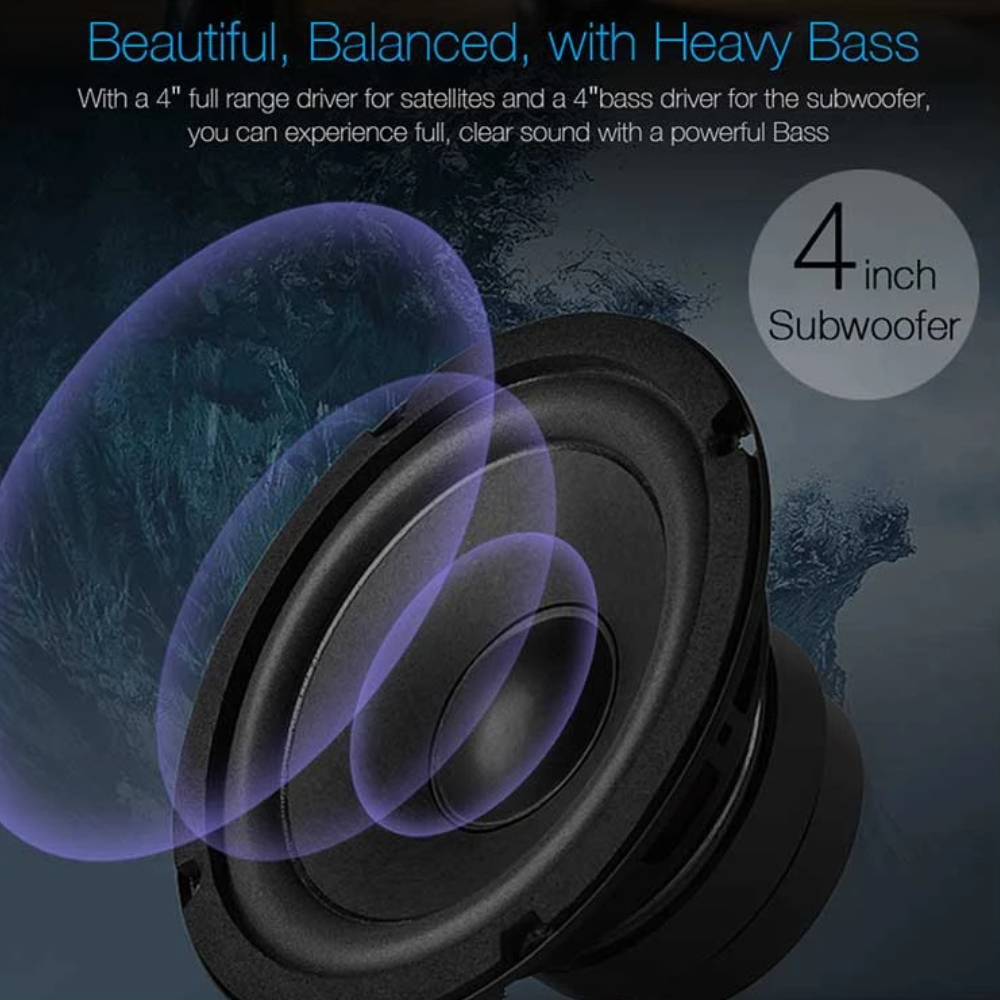 F&D A111X 2.1 Channel Multimedia Bluetooth Speakers 4 F&D A111X 2.1 Channel Multimedia Bluetooth Speakers - Image 4