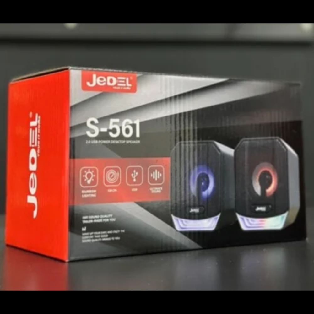 JEDEL S-561 RGB Multimedia Gaming Speaker 2 JEDEL S-561 RGB Multimedia Gaming Speaker - Image 2