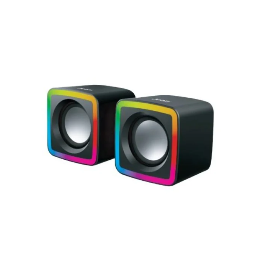 Jedel S575 Compact 2.0 Usb Powered Rgb Wired Speaker 1 Jedel S575 Compact 2.0 Usb Powered Rgb Wired Speaker