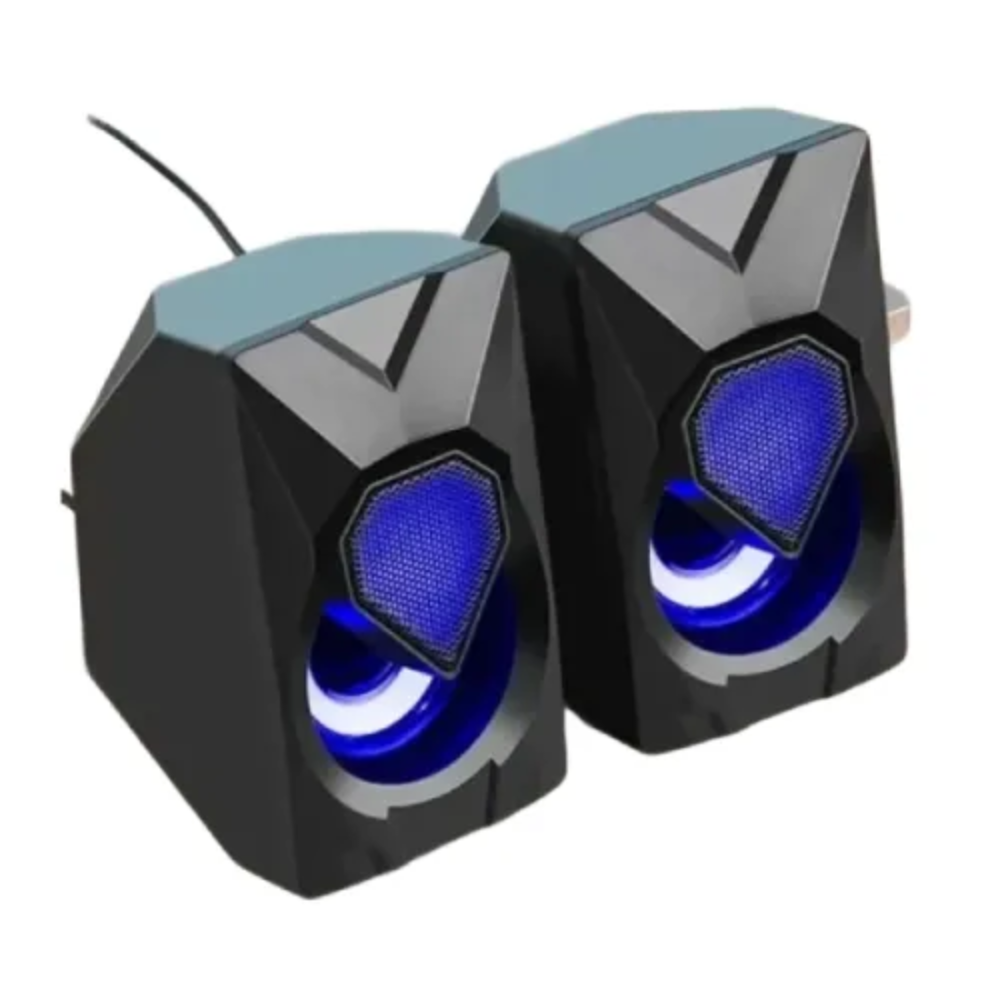 Jedel S502 RGB Stereo Mini Speaker 1 Jedel S502 RGB Stereo Mini Speaker