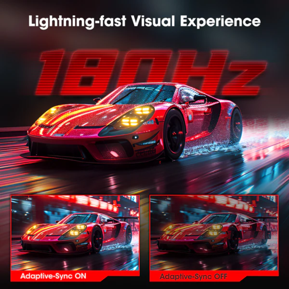 KOORUI 27E6QCA 27-inch VA QHD 180Hz Curved Gaming Monitor 3 KOORUI 27E6QCA 27-inch VA QHD 180Hz Curved Gaming Monitor - Image 3
