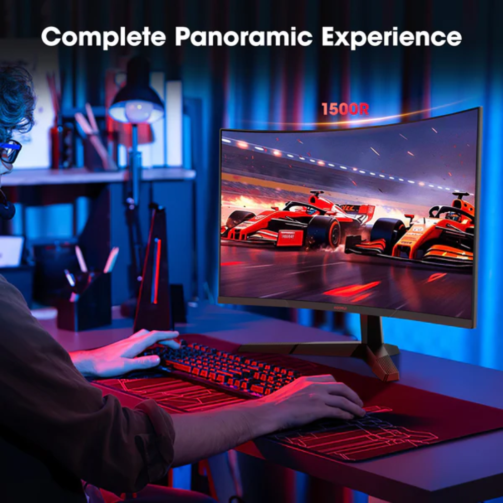 KOORUI 27E6QCA 27-inch VA QHD 180Hz Curved Gaming Monitor 8 KOORUI 27E6QCA 27-inch VA QHD 180Hz Curved Gaming Monitor - Image 8
