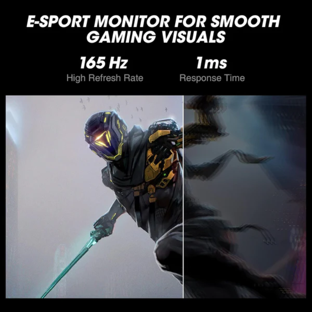 KOORUI 34E6UC 34-inch VA WQHD 165Hz Curved Gaming Monitor 4 KOORUI 34E6UC 34-inch VA WQHD 165Hz Curved Gaming Monitor - Image 4