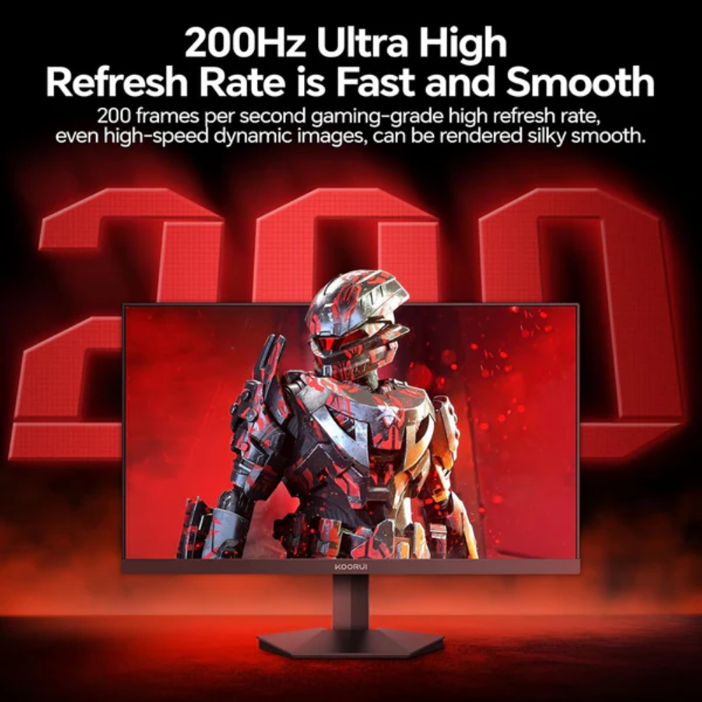 KOORUI G2511P 24.5-Inch FHD 200Hz Gaming Monitor 7 KOORUI G2511P 24.5-Inch FHD 200Hz Gaming Monitor - Image 7